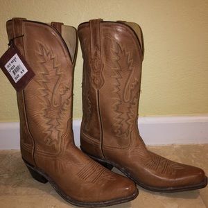 Old West “Distressed Layer Cowgirl Boot” 9.5